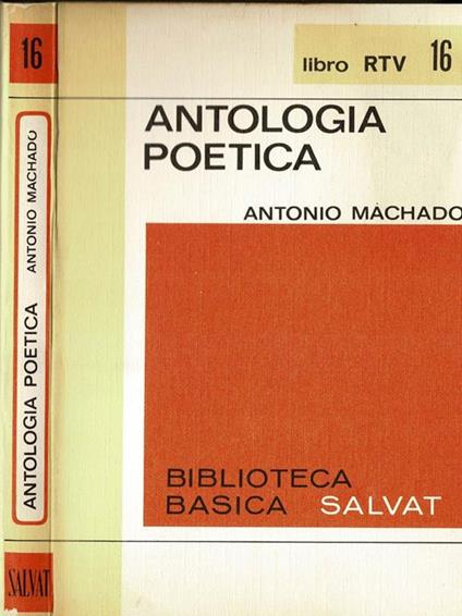 Antologia poetica - Antonio Machado - copertina