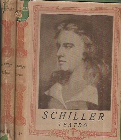 Teatro - Friedrich Schiller - copertina