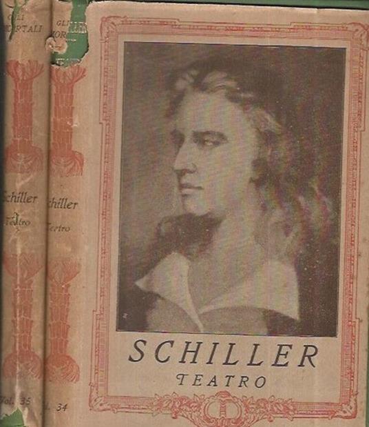 Teatro - Friedrich Schiller - copertina