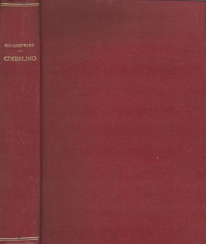 Cimbelino - William Shakespeare - copertina