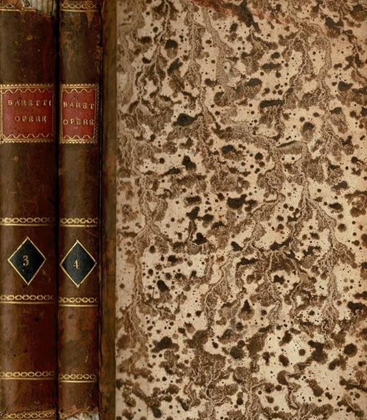 Opere di Giuseppe Baretti - Giuseppe Baretti - copertina