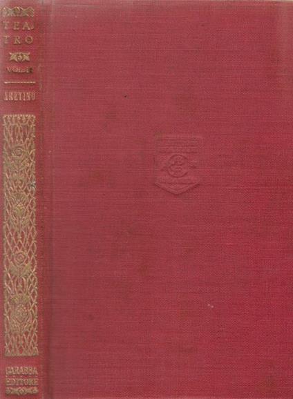 Teatro - Pietro Aretino - copertina