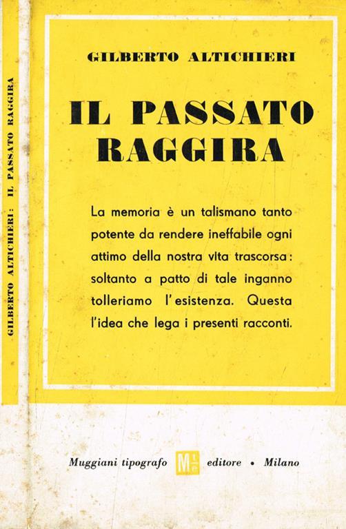 Il passato raggira - Gilberto Altichieri - copertina