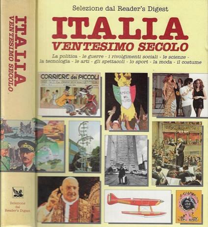 Italia ventesimo secolo - copertina