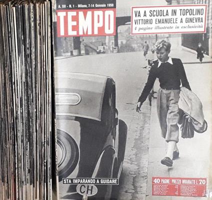 Tempo - Periodico settimanale - copertina