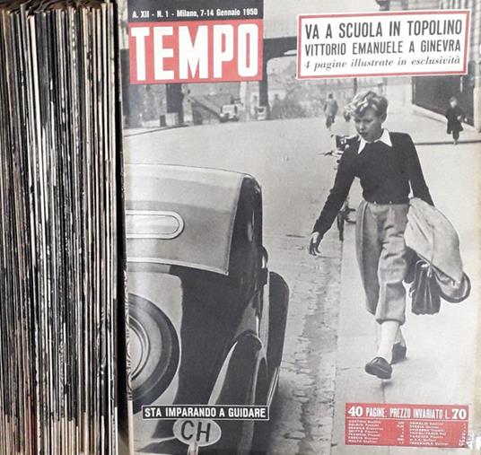 Tempo - Periodico settimanale - copertina