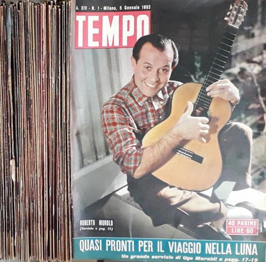 Tempo - Periodico settimanale - copertina