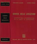 Codice delle Locazioni annotato con la giurisprudenza della Corte di Cassazione