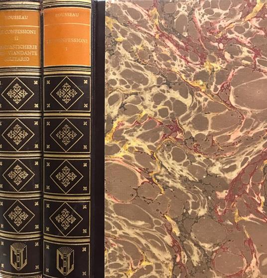 Le confessioni - Jean-Jacques Rousseau - copertina