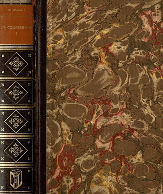 Le Confessioni Libri I-VIII - Jean-Jacques Rousseau - copertina