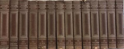 Dizionario enciclopedico italiano - copertina