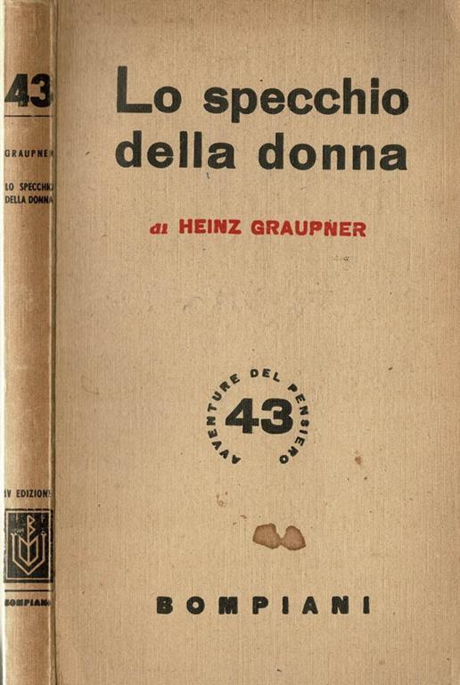 Lo specchio della donna - Heinz Graupner - copertina