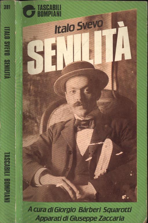Senilità - Italo Svevo - copertina