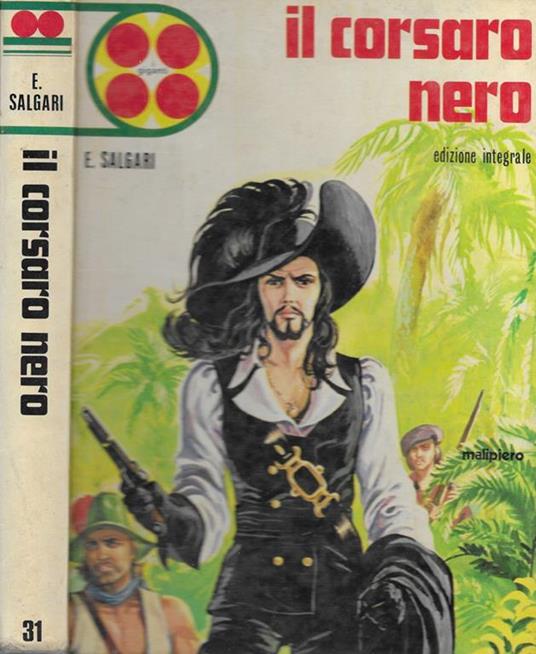 Il corsaro Nero - Emilio Salgari - copertina