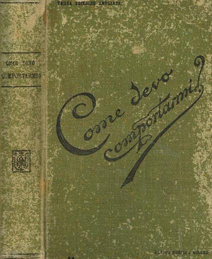 Come devo comportarmi? - Anna Vertua Gentile - copertina