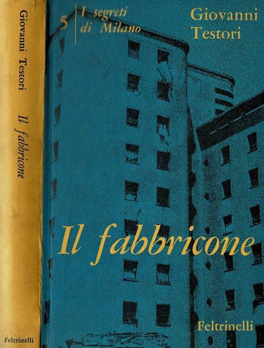 Il Fabbricone - Giovanni Testori - copertina