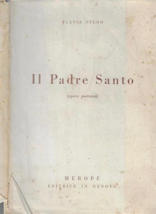 Il Padre Santo - Flavia Steno - copertina