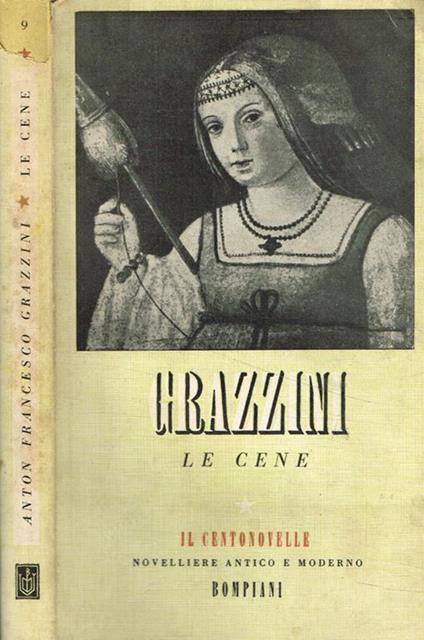 Le cene - Antonfrancesco Grazzini - copertina