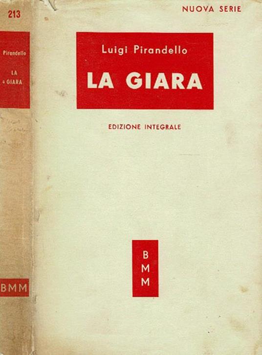 La giara - Luigi Pirandello - copertina