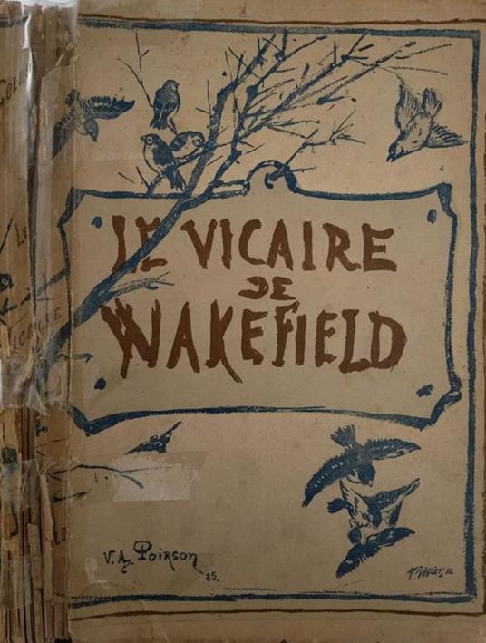 Le vicaire de Wakefield - Oliver Goldsmith - copertina