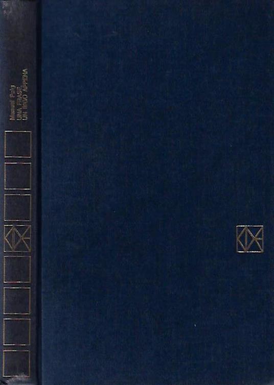 Una frase, un rigo appena - Manuel Puig - copertina