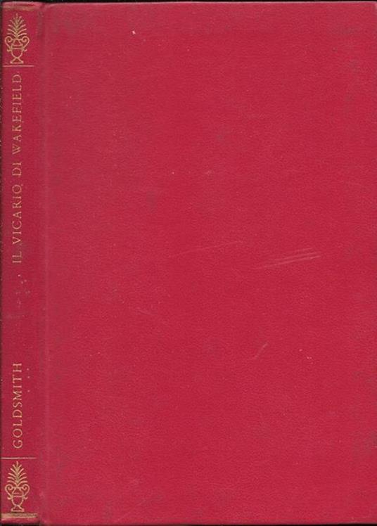 Il vicario di Wakefield - Oliver Goldsmith - copertina
