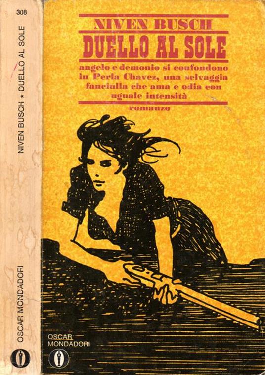 Duello al sole - Niven Busch - copertina