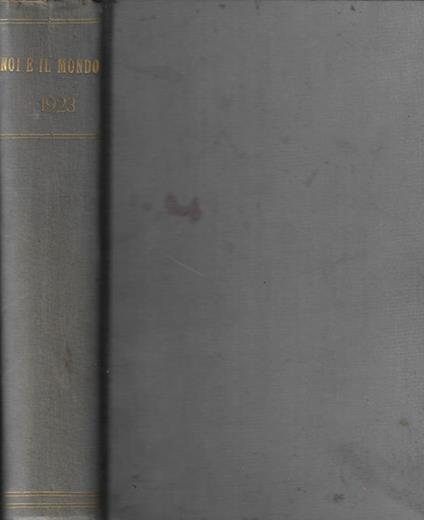 Noi e il mondo Anno 1923 - copertina