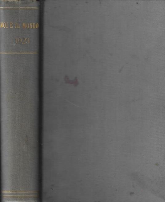 Noi e il mondo Anno 1923 - copertina