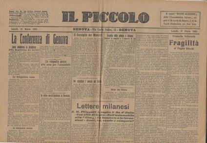 Il piccolo Anno III N. 59 - copertina