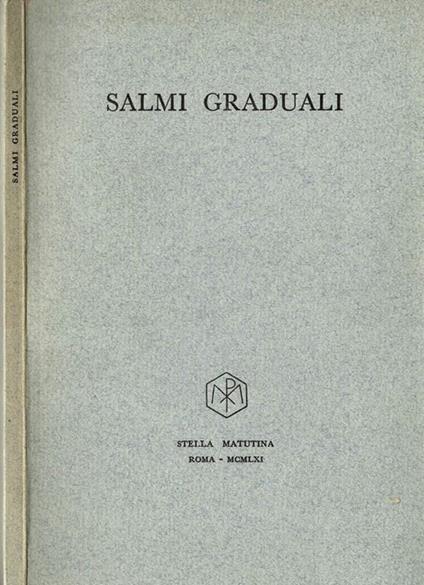 Salmi graduali - copertina
