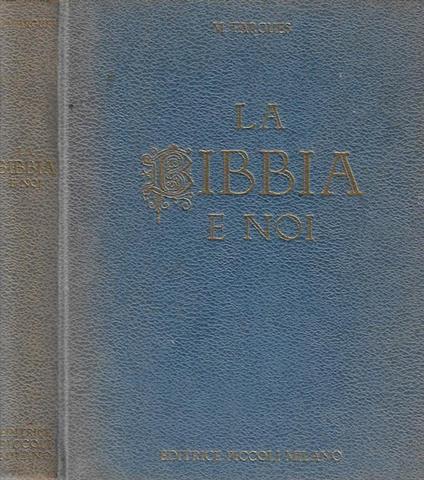 La Bibbia e noi - M. Fargues - copertina