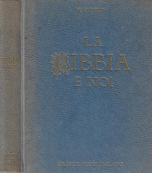 La Bibbia e noi - M. Fargues - copertina