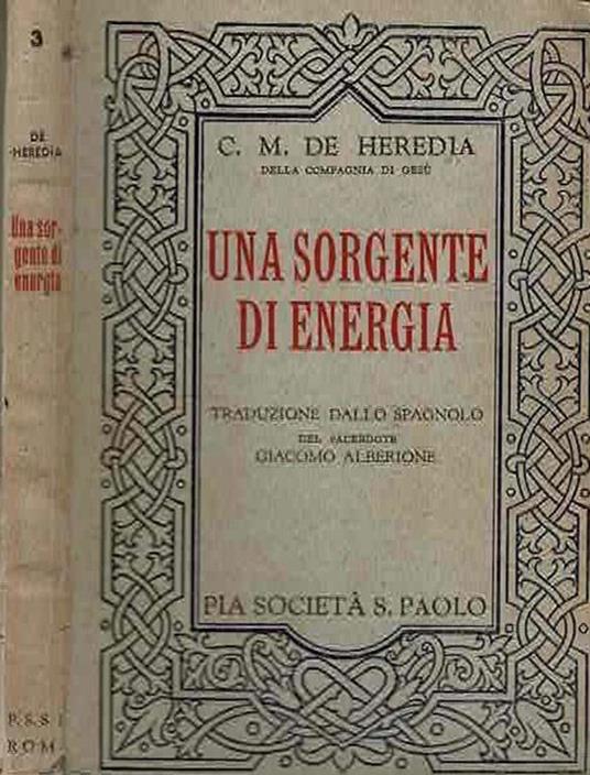Una sorgente di energia - copertina