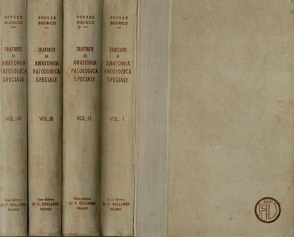 Trattato di Anatomia Speciale - copertina