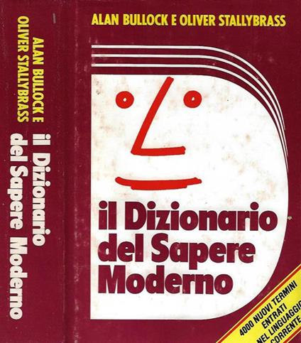 Il Dizionario del Sapere Moderno - Alan Bullock - copertina