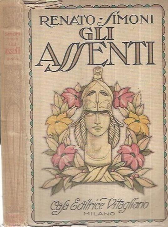 Gli assenti - Renato Simoni - copertina