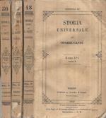 Storia Universale - Anno 1845 - Tomo XVI Parte I e II e III