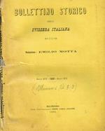 Bollettino storico della Svizzera italiana anno XIV 1892 n.1/2, 7/8, 9/10, 11, 12