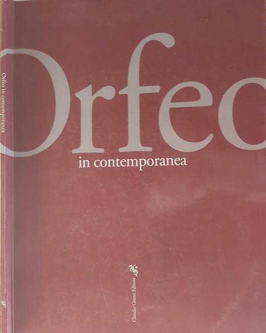 Orfeo in contemporanea - copertina