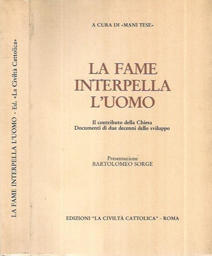 La fame interpella l'uomo - copertina