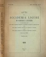 Atti della Accademia Ligure di Scienze e Lettere