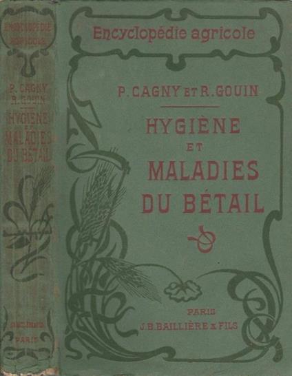 Hygiène et maladies du bètail - Paul Cagny - copertina