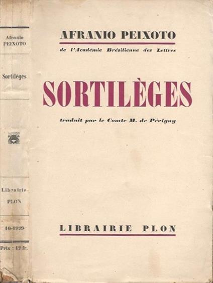 Sortilèges - copertina