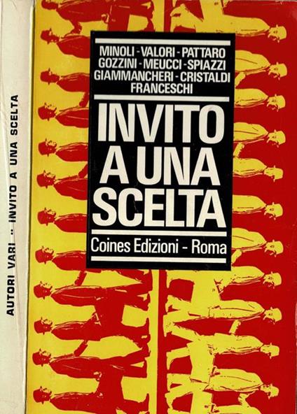 Invito a una scelta - copertina