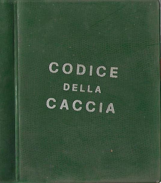 Codice della Caccia - Vito Majorca - copertina