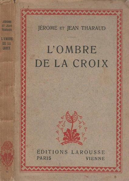 L' ombre de la croix - copertina