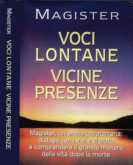 Voci lontane vicine presenze - Magister - copertina