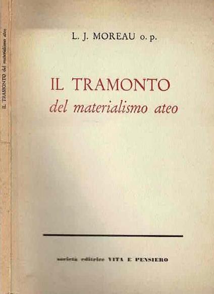 Il tramonto - copertina