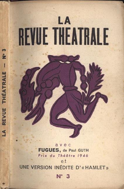 La revue theatrale n. 3 - copertina